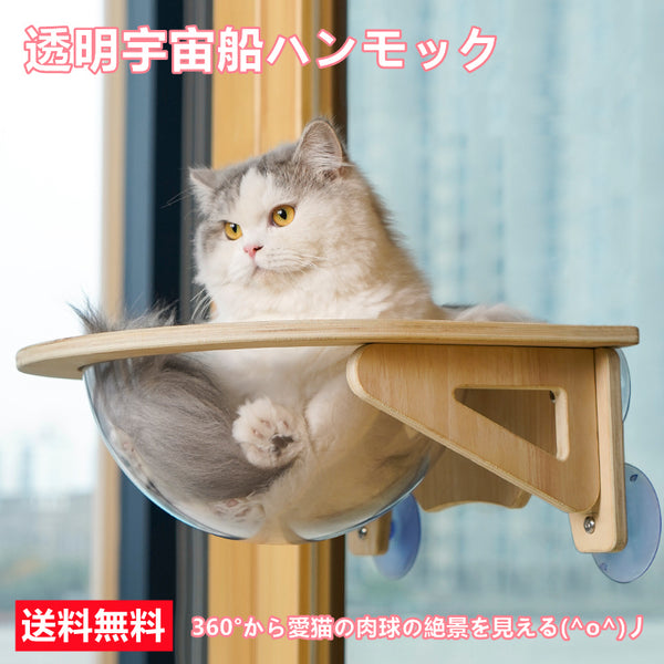 ペット用 猫 吸盤型 猫用 宇宙船 – YUCHONG